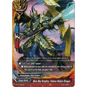 Image for Blue Sky Knights, Valona Haken Dragon (PR/0062EN) (PR) - Future Card BuddyFight