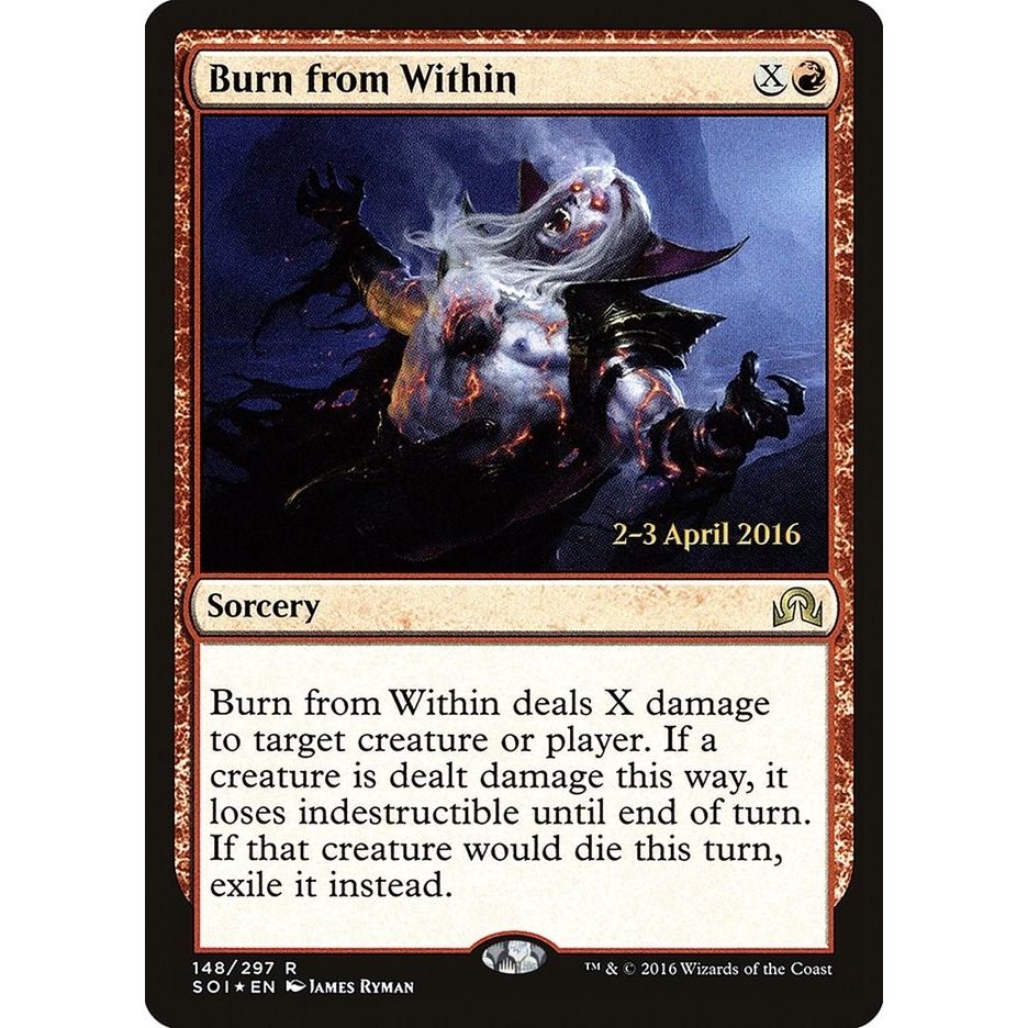 Image for Burn from Within (148) (PRE) - Magic: The Gathering