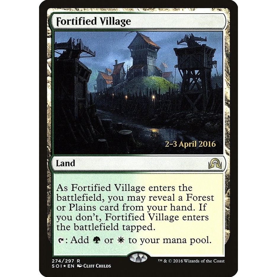 Image for Fortified Village (274) (PRE) - Magic: The Gathering
