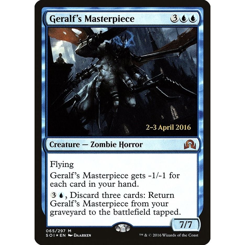 Image for Geralf's Masterpiece (65) (PRE) - Magic: The Gathering