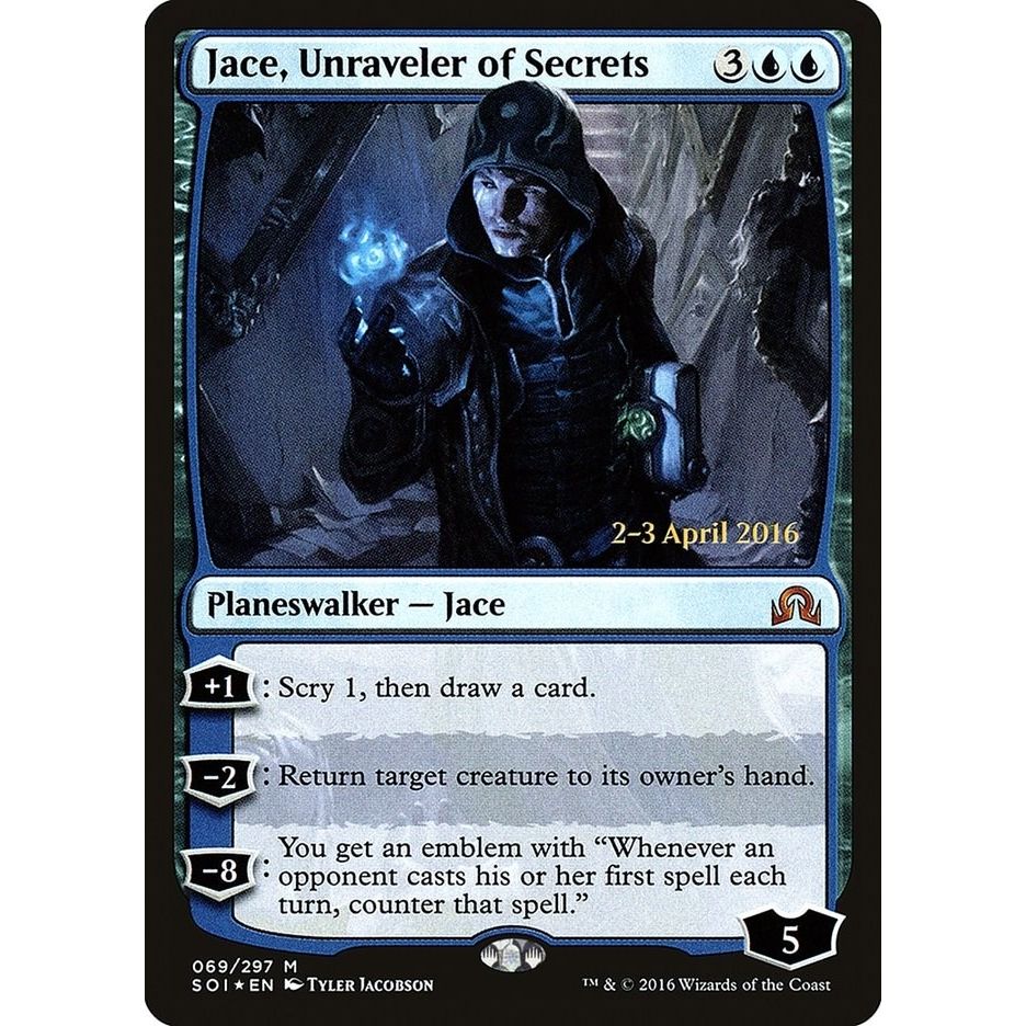 Image for Jace, Unraveler of Secrets (69) (PRE) - Magic: The Gathering