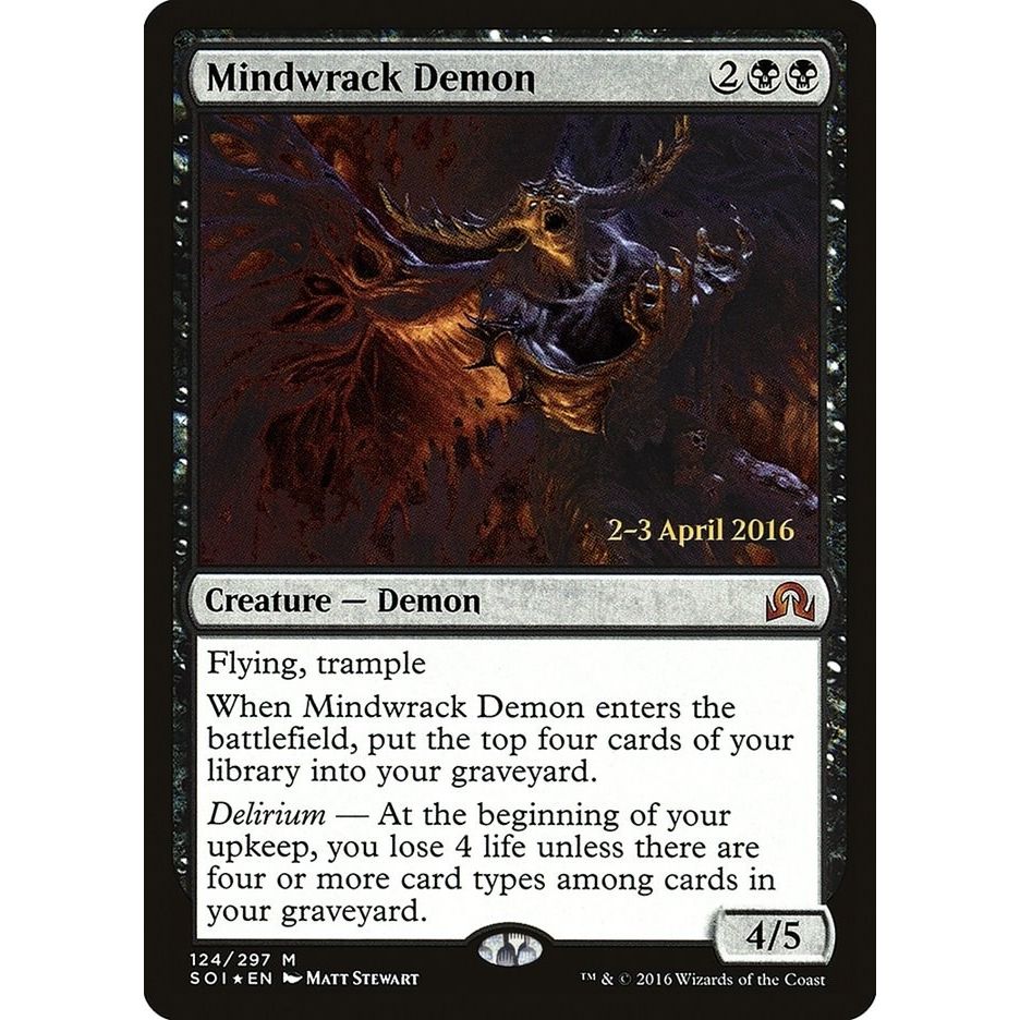 Image for Mindwrack Demon (124) (PRE) - Magic: The Gathering