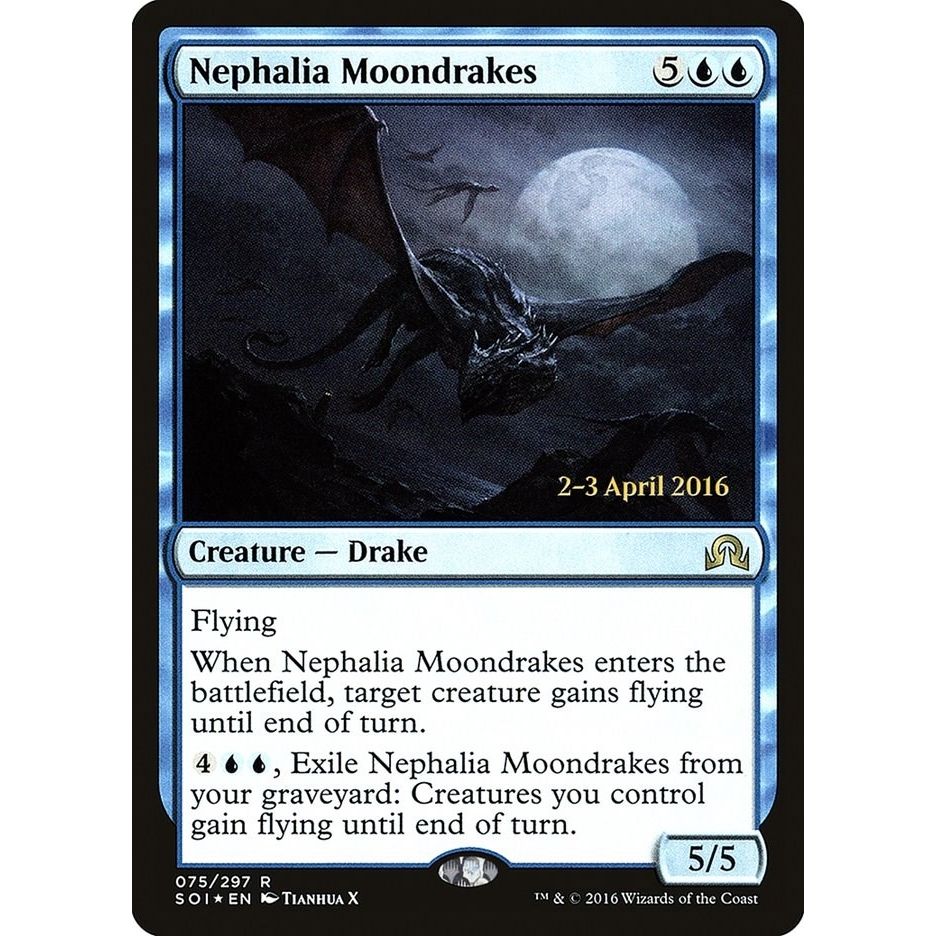 Image for Nephalia Moondrakes (75) (PRE) - Magic: The Gathering