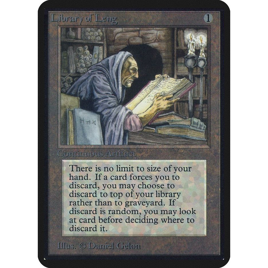 Image for Library of Leng (LEA) - Magic: The Gathering