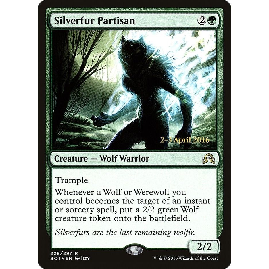 Image for Silverfur Partisan (228) (PRE) - Magic: The Gathering