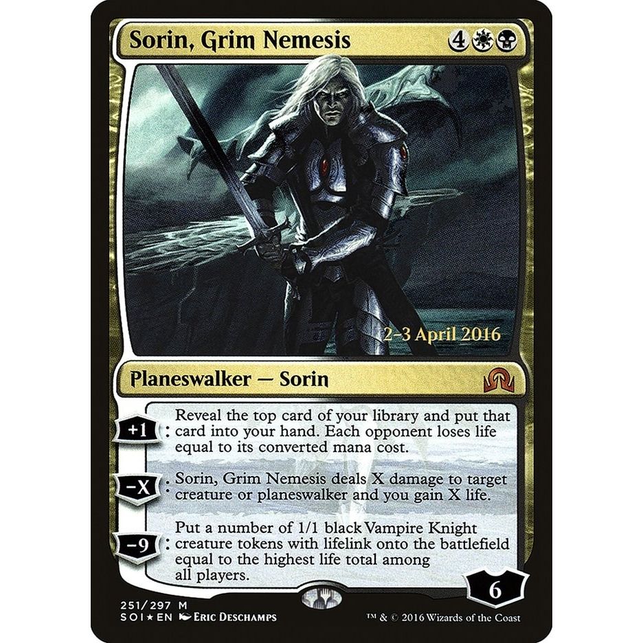 Image for Sorin, Grim Nemesis (251) (PRE) - Magic: The Gathering