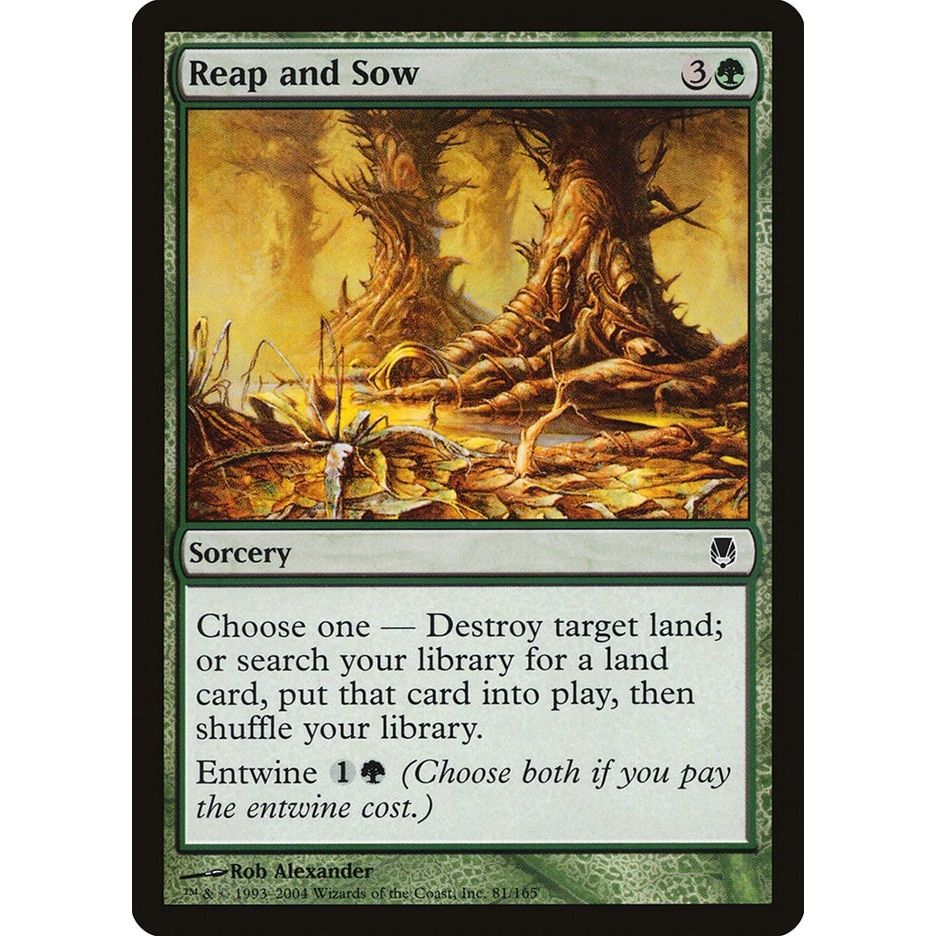 Image for Reap and Sow (81) (DST) - Magic: The Gathering