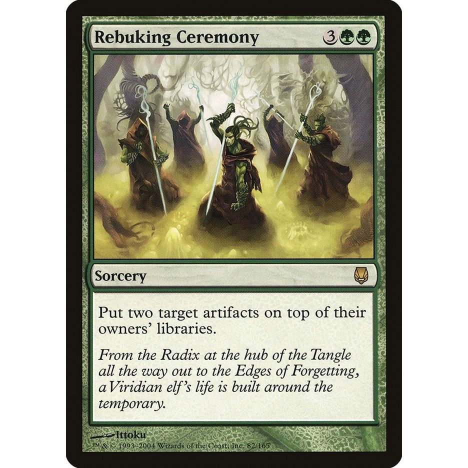 Image for Rebuking Ceremony (82) (DST) - Magic: The Gathering