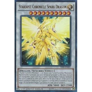 Image for Stardust Chronicle Spark Dragon (YF09-EN001) - YuGiOh