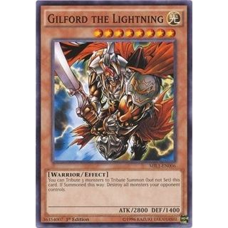 Image for Gilford the Lightning (MIL1-EN006) (MIL1) - YuGiOh