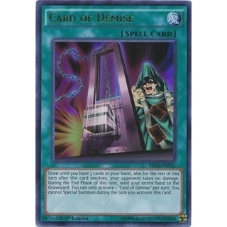 Image for Card of Demise (MIL1-EN014) (MIL1) - YuGiOh