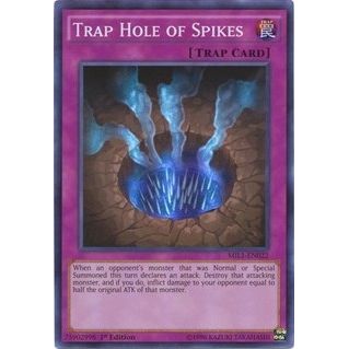 Image for Trap Hole of Spikes (MIL1-EN022) (MIL1) - YuGiOh