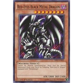 Image for Red-Eyes Black Metal Dragon (MIL1-EN035) (MIL1) - YuGiOh