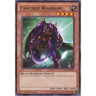 Image for Panther Warrior (MIL1-EN036) (MIL1) - YuGiOh