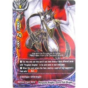 Image for Purgatory Knights, Curse Falx Dragon (PR/0112EN) (PR) - Future Card BuddyFight