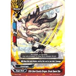 Image for Fifth Omni Armored Dragon, Drunk Sword Sho (PR/0119EN) (PR) - Future Card BuddyFight