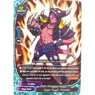 Image for Super Tough! Asmodai (PR/0121EN) (PR) - Future Card BuddyFight