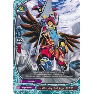 Image for Fallen Angel of Rage, Beleth (BT01/0052EN) (BT01) - Future Card BuddyFight