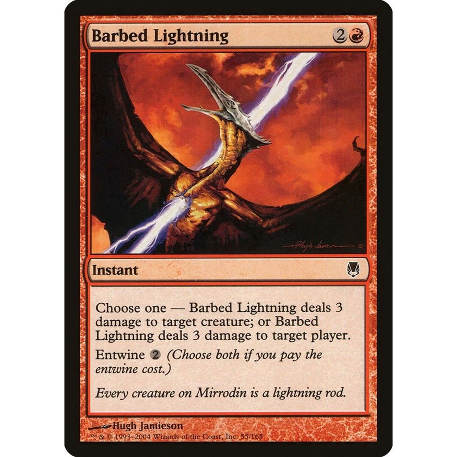 Image for Barbed Lightning (55) (DST) - Magic: The Gathering