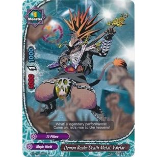 Image for Demon Realm Death Metal, Valefar (BT01/0054EN) (BT01) - Future Card BuddyFight