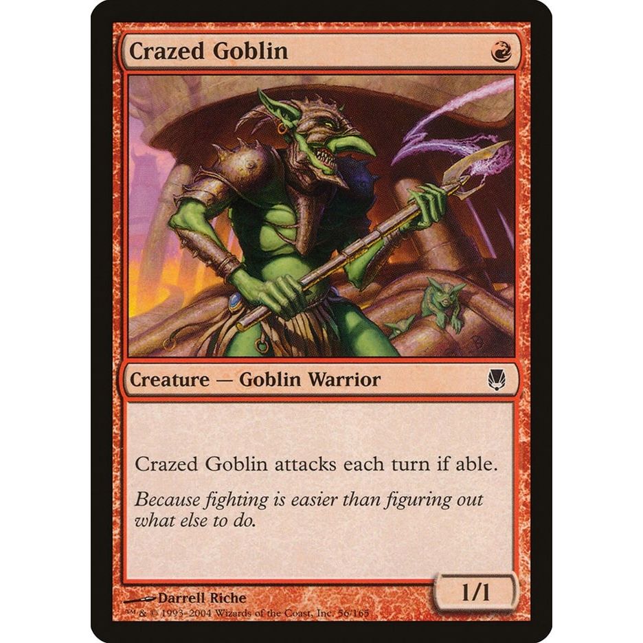 Image for Crazed Goblin (56) (DST) - Magic: The Gathering