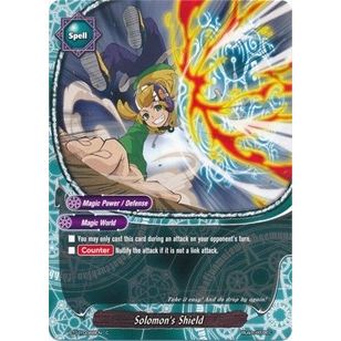 Image for Solomon's Shield (BT01/0088EN) (BT01) - Future Card BuddyFight