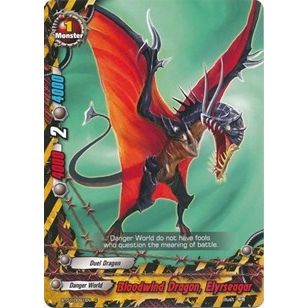 Image for Bloodwind Dragon, Elyrseagar (BT01/0091EN) (BT01) - Future Card BuddyFight