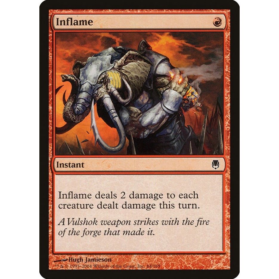 Image for Inflame (64) (DST) - Magic: The Gathering