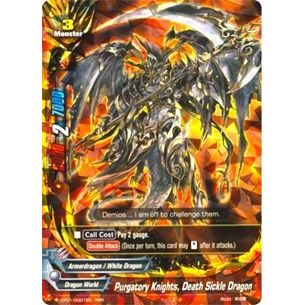 Image for Purgatory Knights, Death Sickle Dragon (CP01/0001EN) (CP01) - Future Card BuddyFight