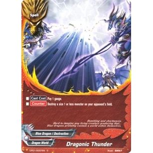 Image for Dragonic Thunder (CP01/0037EN) (CP01) - Future Card BuddyFight