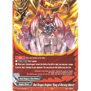 Image for Red Dragon Knights "Song of Burning March" (CP01/0042EN) (CP01) - Future Card BuddyFight