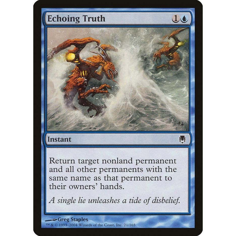 Image for Echoing Truth (21) (DST) - Magic: The Gathering