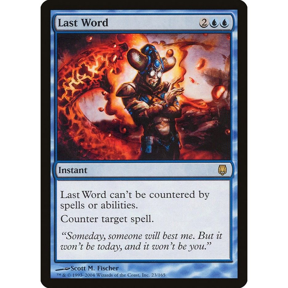 Image for Last Word (23) (DST) - Magic: The Gathering