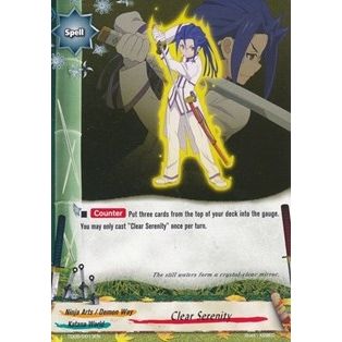 Image for Clear Serenity (TD05/0013EN) (TD05) - Future Card BuddyFight