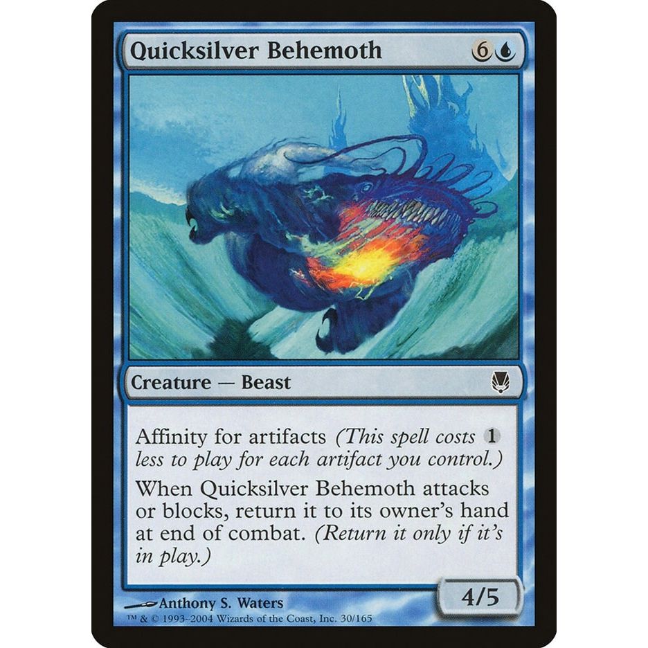 Image for Quicksilver Behemoth (30) (DST) - Magic: The Gathering
