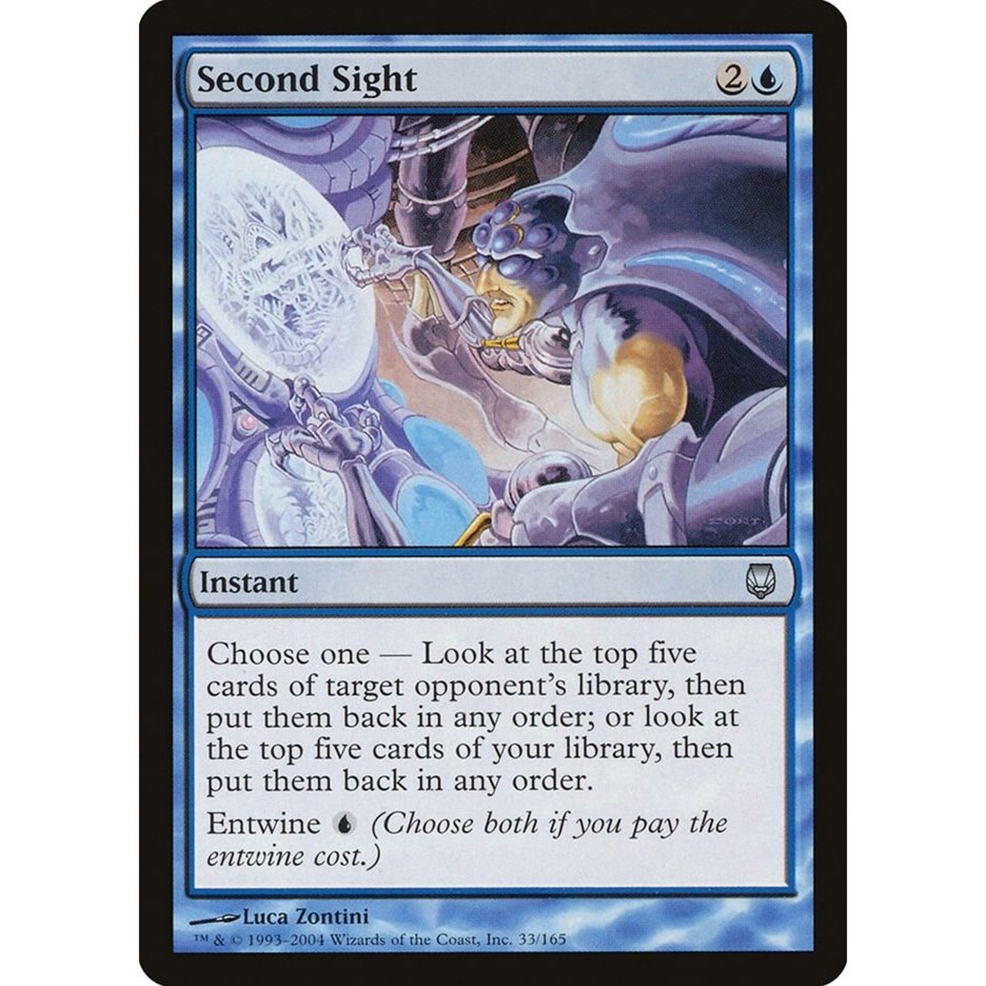 Image for Second Sight (33) (DST) - Magic: The Gathering