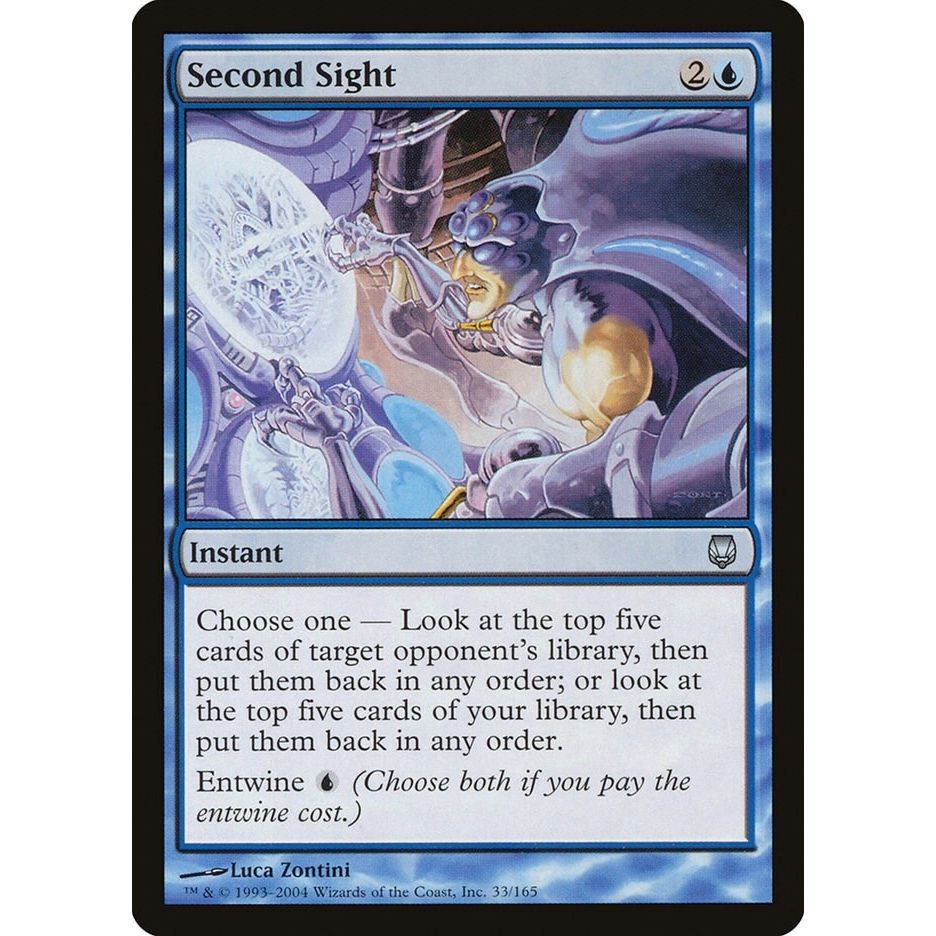 Image for Second Sight (33) (DST) - Magic: The Gathering