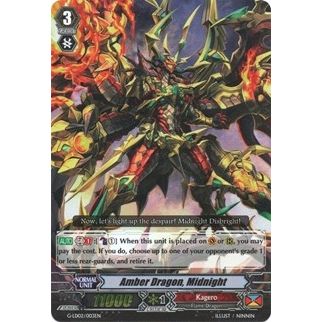 Image for Amber Dragon, Midnight (RRR Foil) (G-LD02/003EN) (G-LD02) - Cardfight Vanguard