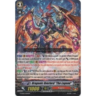 Image for Dragonic Overlord "The Legend" (G-LD02/004EN) (G-LD02) - Cardfight Vanguard