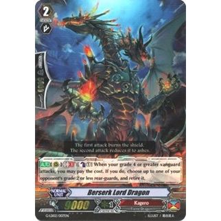 Image for Berserk Lord Dragon (RRR Foil) (G-LD02/007EN) (G-LD02) - Cardfight Vanguard