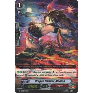 Image for Dragon Partner, Monica (RRR Foil) (G-LD02/009EN) (G-LD02) - Cardfight Vanguard