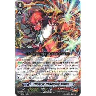 Image for Flame of Tranquility, Aermo (RRR Foil) (G-LD02/011EN) (G-LD02) - Cardfight Vanguard