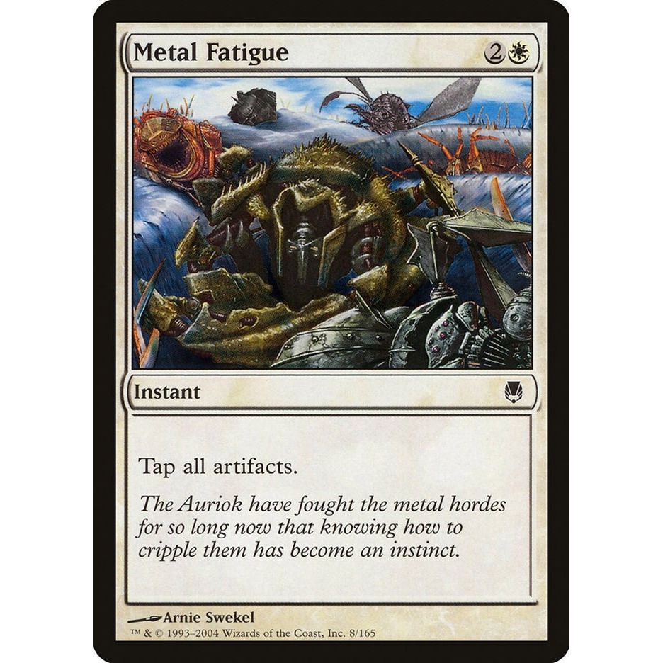 Image for Metal Fatigue (8) (DST) - Magic: The Gathering