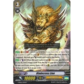 Image for Bladecross Lion (G-SD02/004EN) (G-SD02) - Cardfight Vanguard