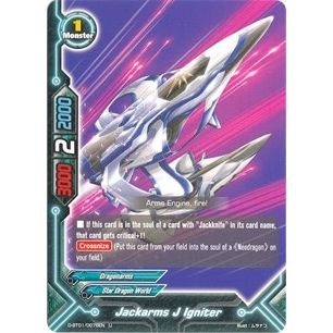 Image for Jackarms J Igniter (D-BT01/0076EN) (D-BT01) - Future Card BuddyFight