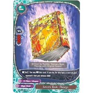 Image for Sorcery Book, Theurgy (D-BT01/0108EN) (D-BT01) - Future Card BuddyFight