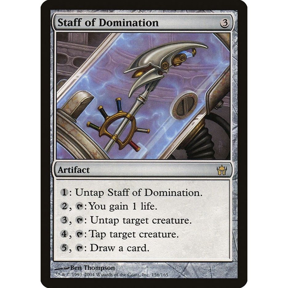 Image for Staff of Domination (156) (5DN) - Magic: The Gathering
