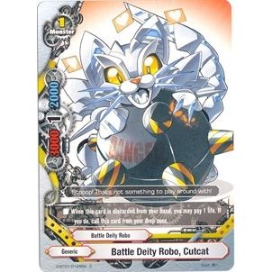 Image for Battle Deity Robo, Cutcat (D-BT01/0124EN) (D-BT01) - Future Card BuddyFight
