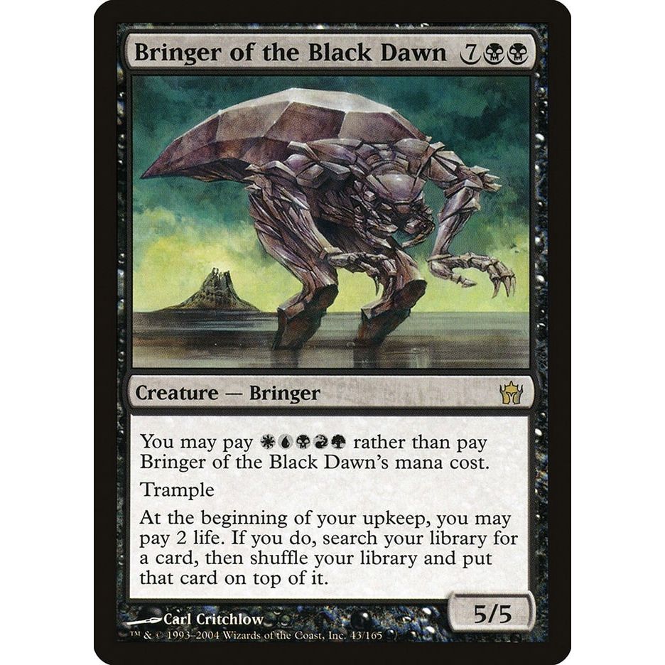 Image for Bringer of the Black Dawn (43) (5DN) - Magic: The Gathering