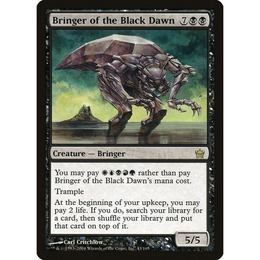Image for Bringer of the Black Dawn (43) (5DN) - Magic: The Gathering